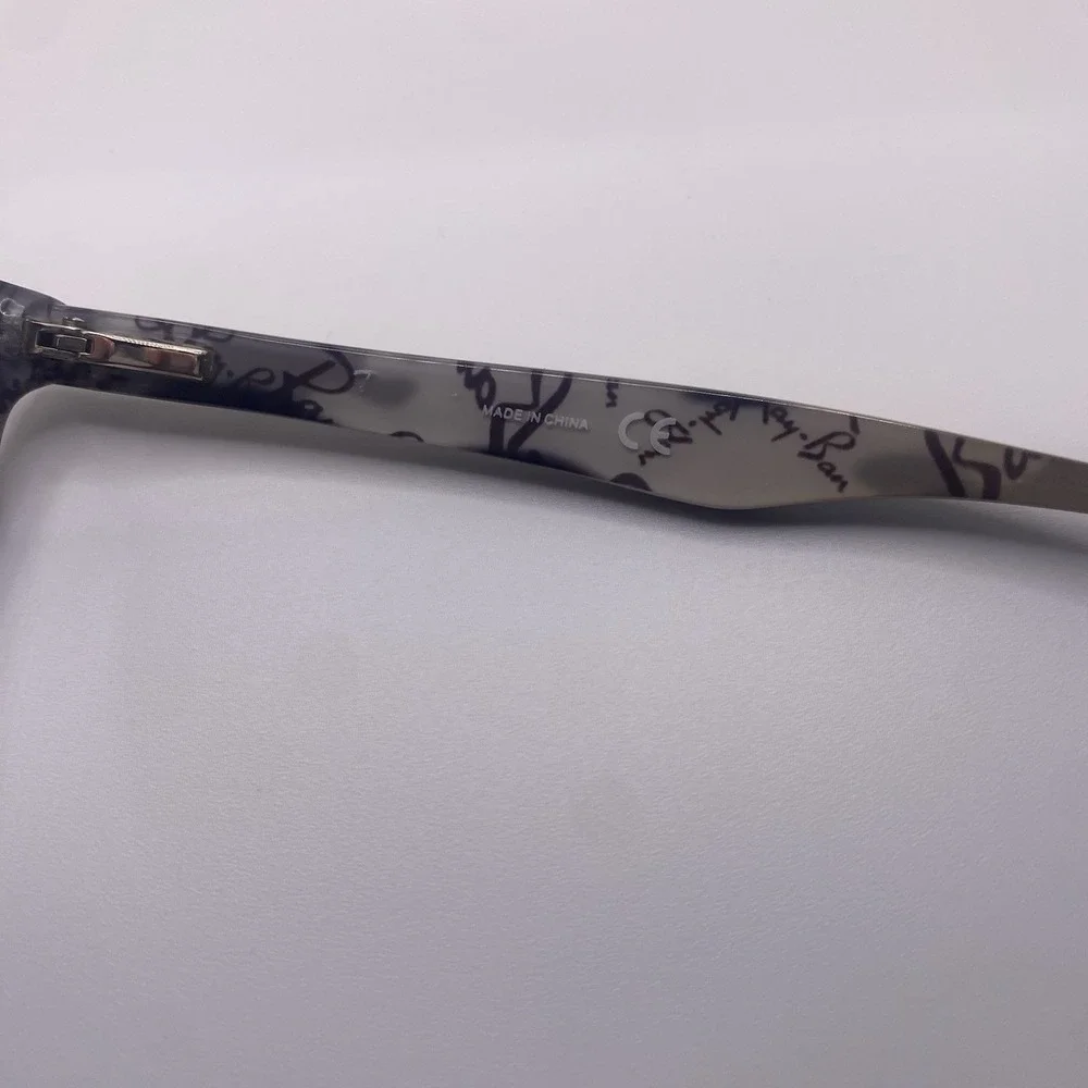 Ray-Ban Eyeglasses FRAMES ONLY RB 5228 Full Rim 50-17 Black Gray 497